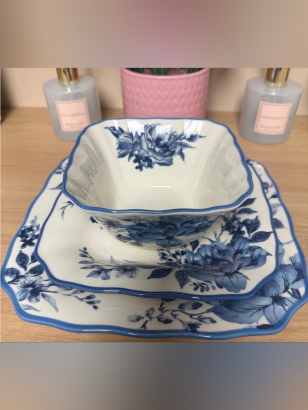 🩷 New With Tags The Pioneer Woman Place Setting, Blue
